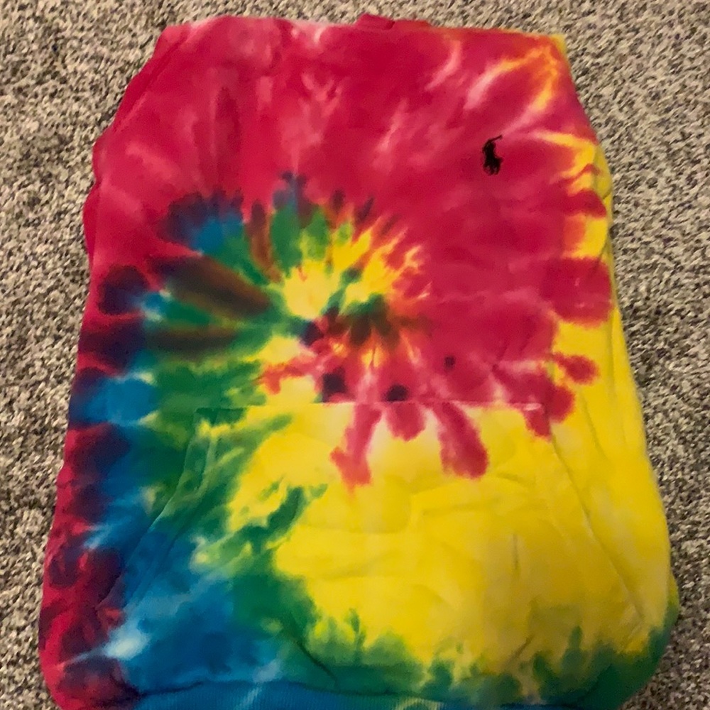 Polo Tie-Die Hoodie